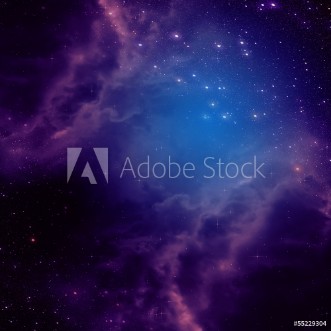 Picture of Space background with purple clouds